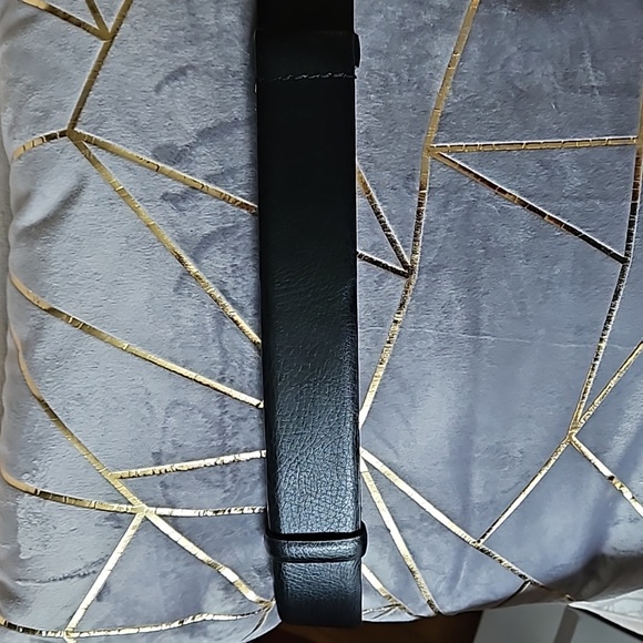 CHICO'S Slide Adjustable Wide Black Belt M/L - Picture 7 of 11